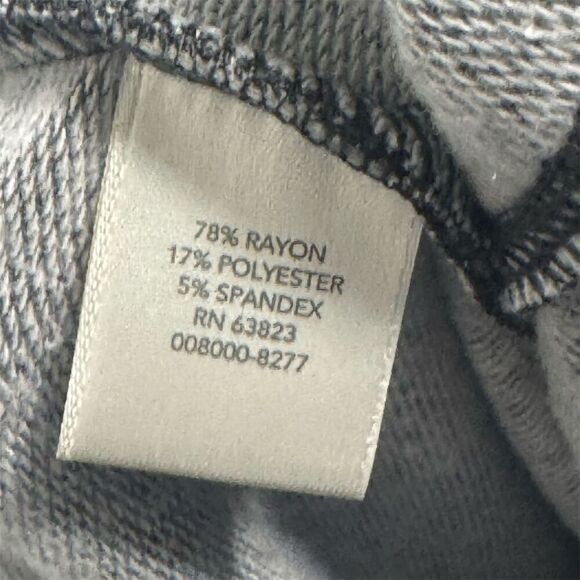 CJ Banks Women’s 3X 24/26W Charcoal Gray Jogger Pants NWT Soft Lounge Stretch - Picture 6 of 6